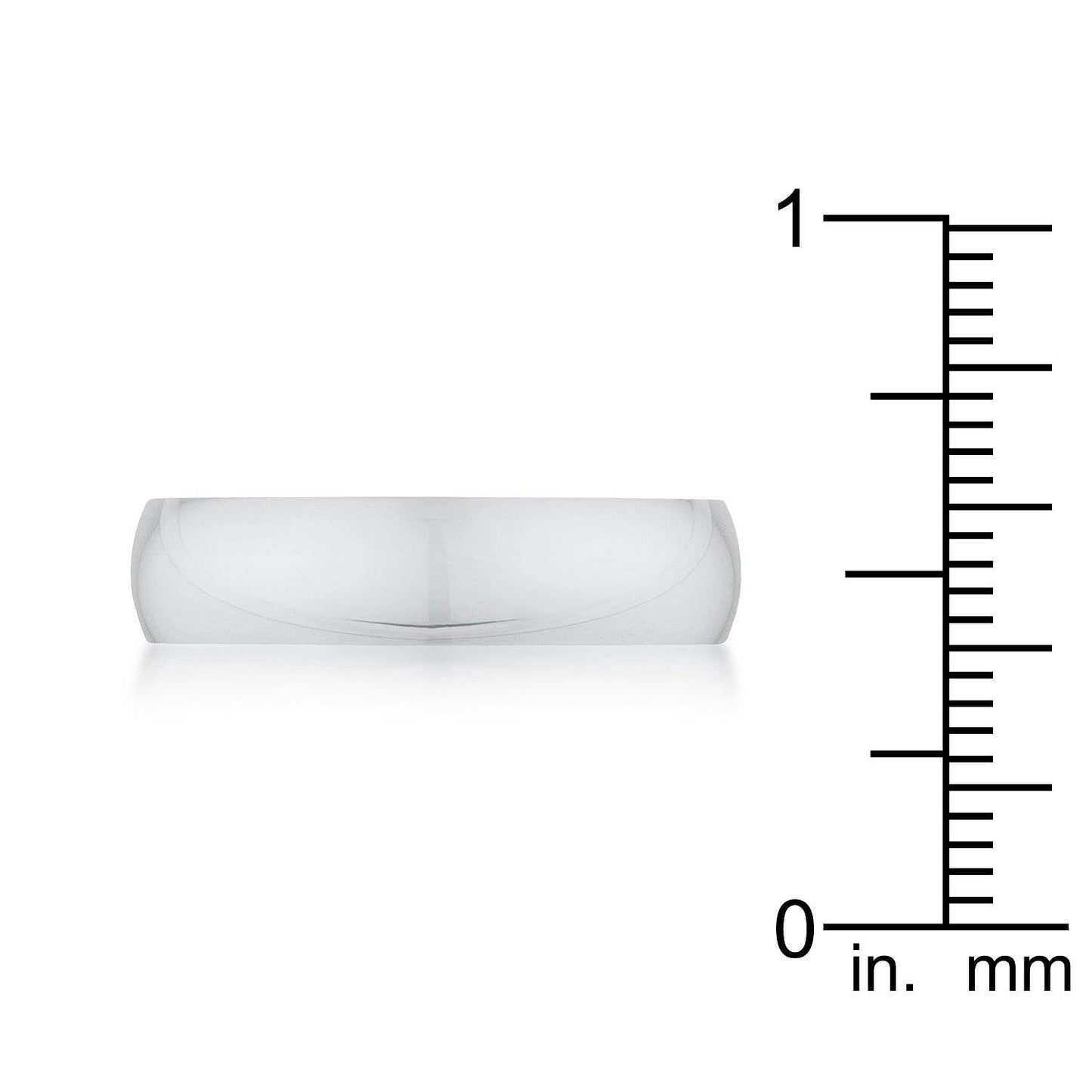 14k Yellow Gold 5mm Classic Wedding Band