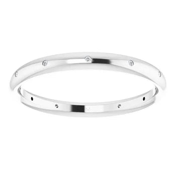 10K Gold 1 mm Round Band