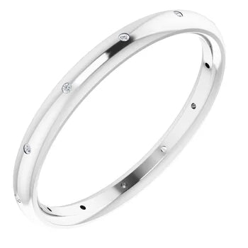 10K Gold 1 mm Round Band