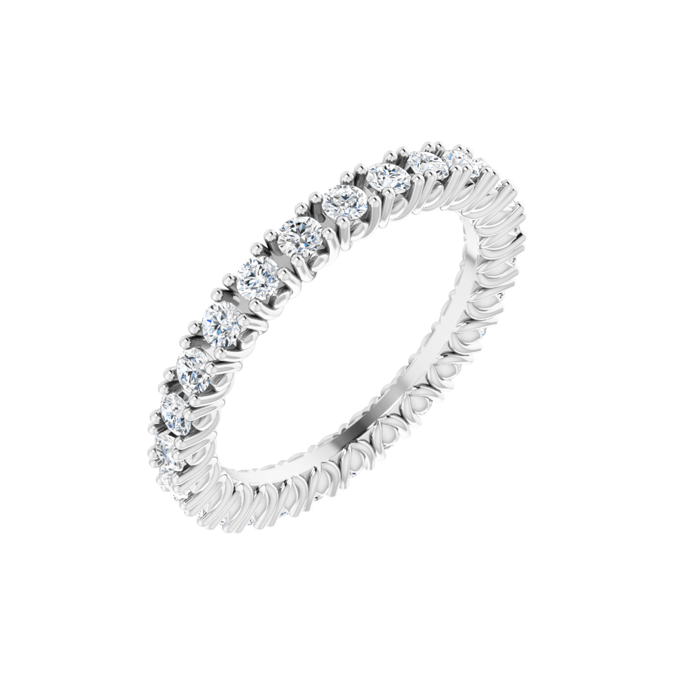 14K 3/4 CTW Lab-Grown Diamond Eternity Band