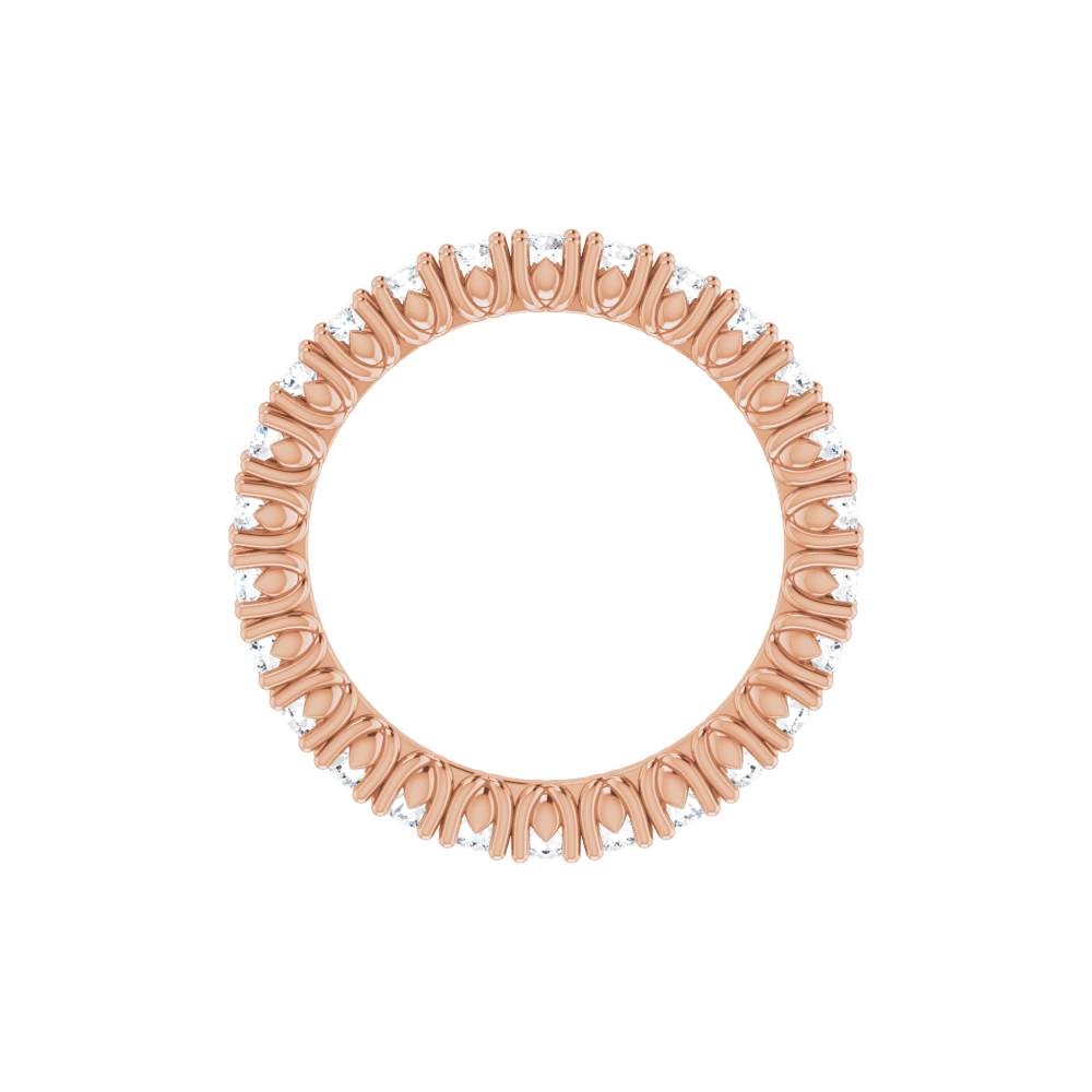 14K 3/4 CTW Lab-Grown Diamond Eternity Band