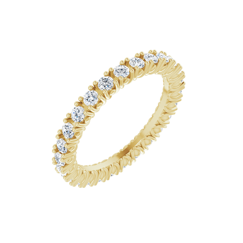 14K 3/4 CTW Lab-Grown Diamond Eternity Band