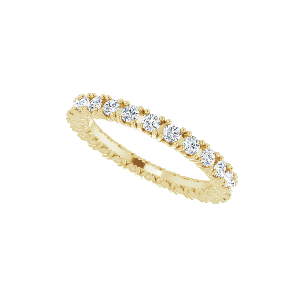14K 3/4 CTW Lab-Grown Diamond Eternity Band