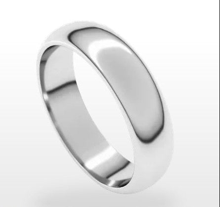 14k Yellow Gold 5mm Classic Wedding Band