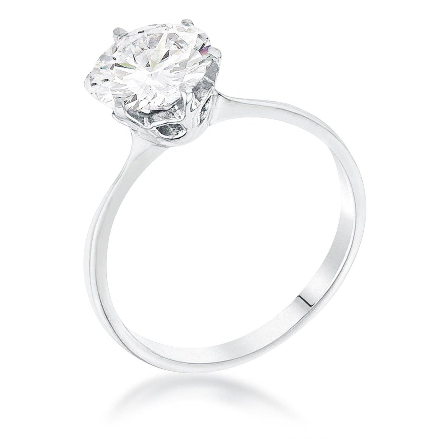 The Heirloom Solitaire Ring with 1ct Brilliant Cut Diamond in 14k White