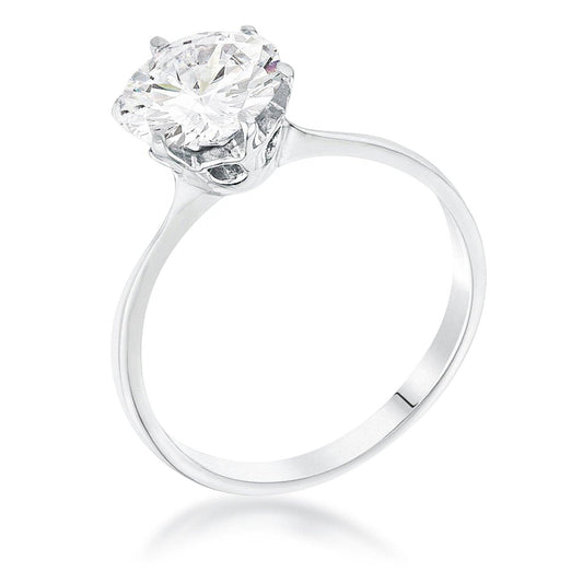 The Heirloom Solitaire Ring with 1ct Brilliant Cut Diamond in 14k White